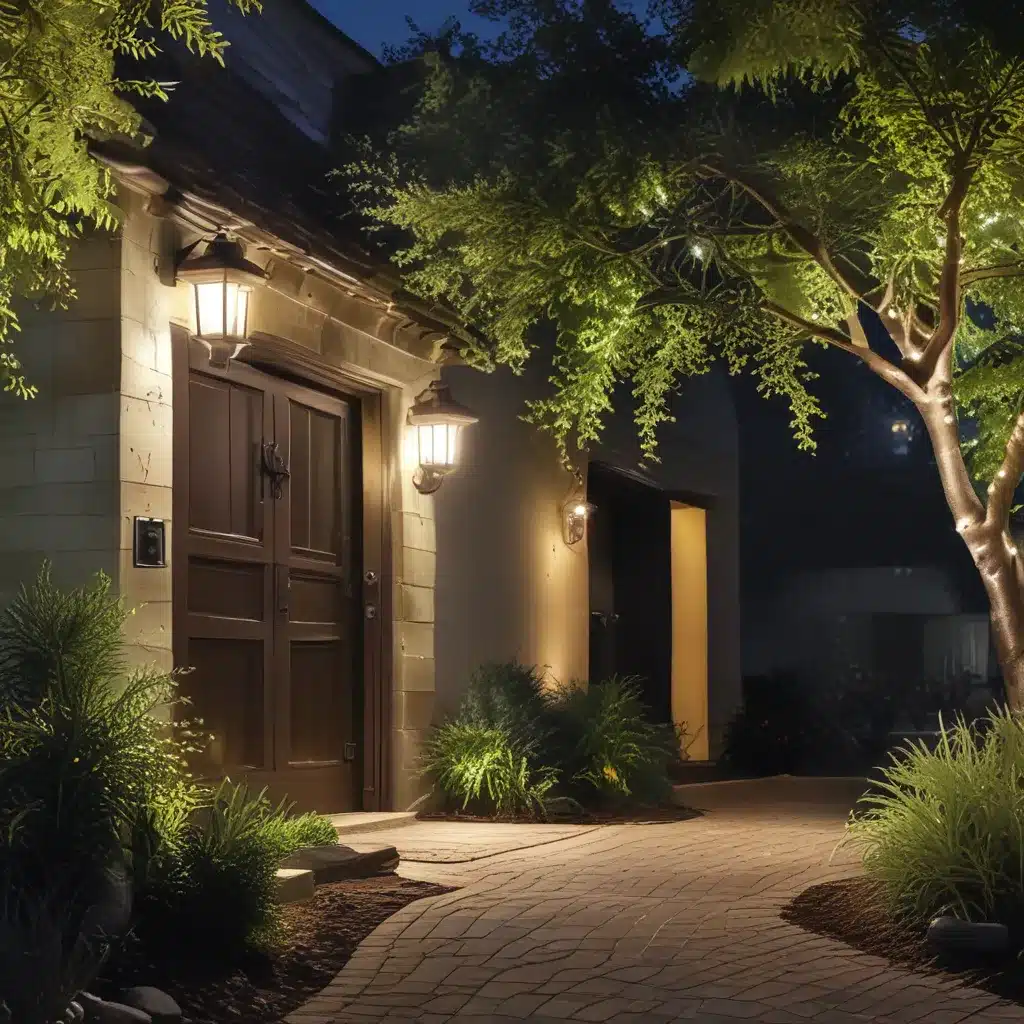 Add Security with Landscape Lighting