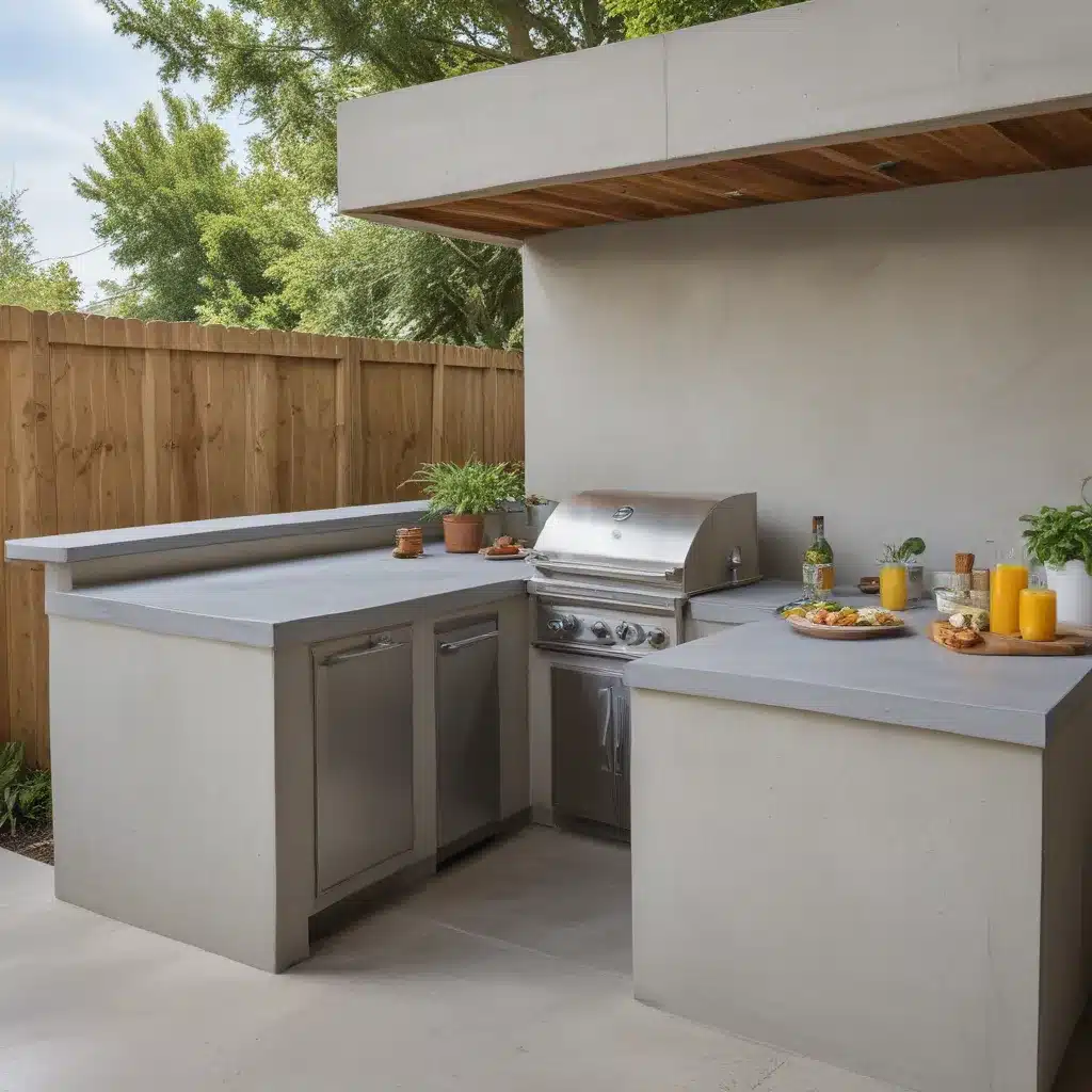 Concrete Countertops: Customize Your Outdoor Kitchen