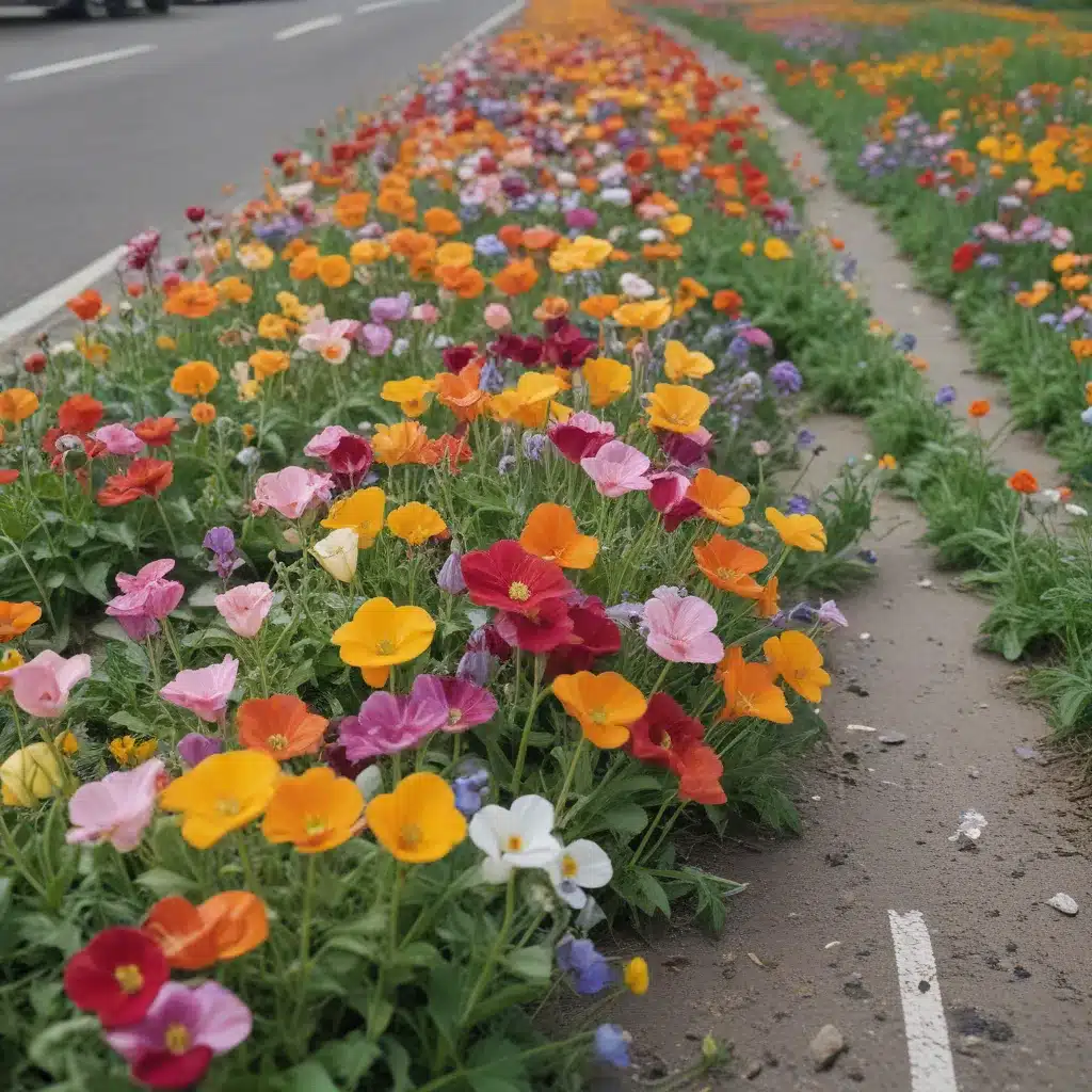 Edible Flowers that Stop Traffic