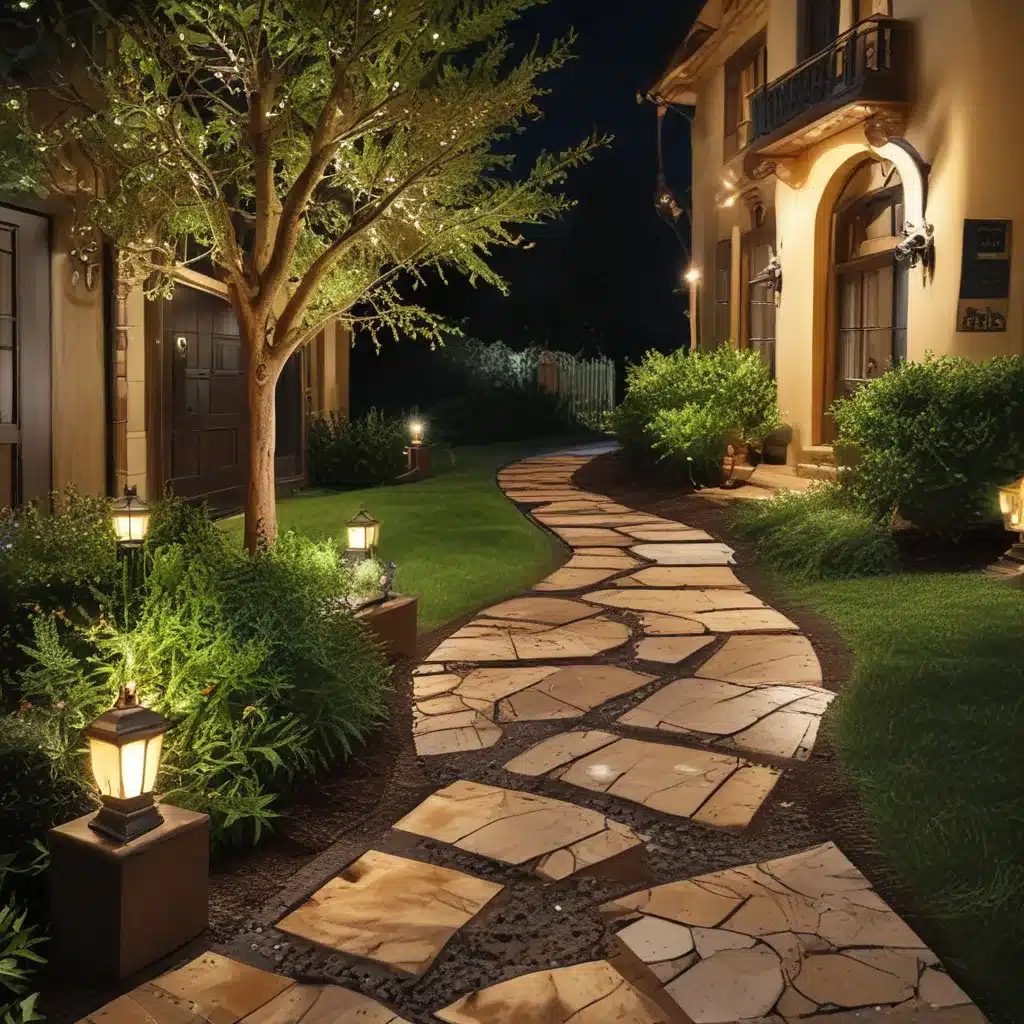 Emphasize Architecture With Decorative Yard Lighting