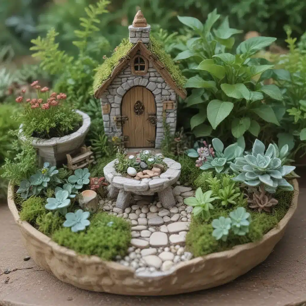 Fairy Garden Magic: Miniature Plants and Accessories