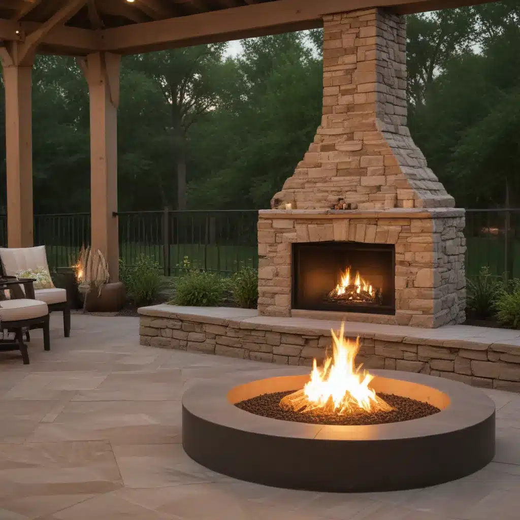 Fire Up Ambiance With Custom-Built Fire Features