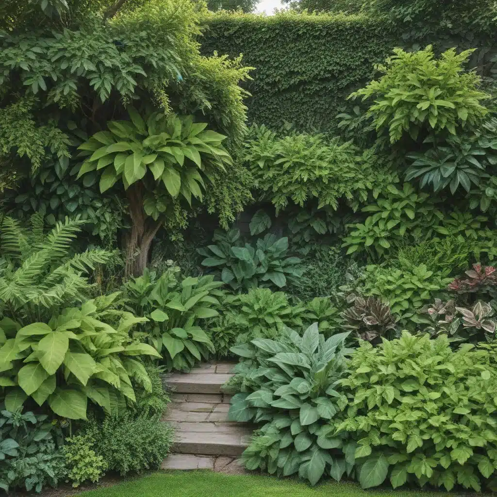 Garden Greenery: Lush and Leafy Plant Palettes