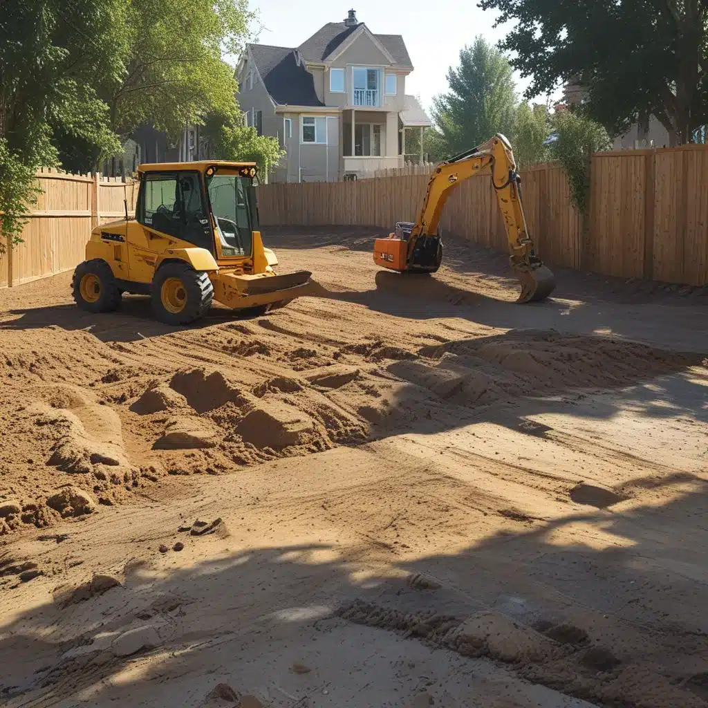 Grading and Excavation Basics for a Flat Useable Yard