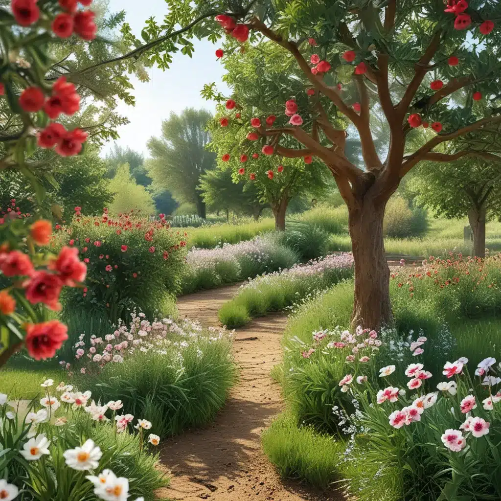 Grow an Orchard Disguised as a Flower Garden