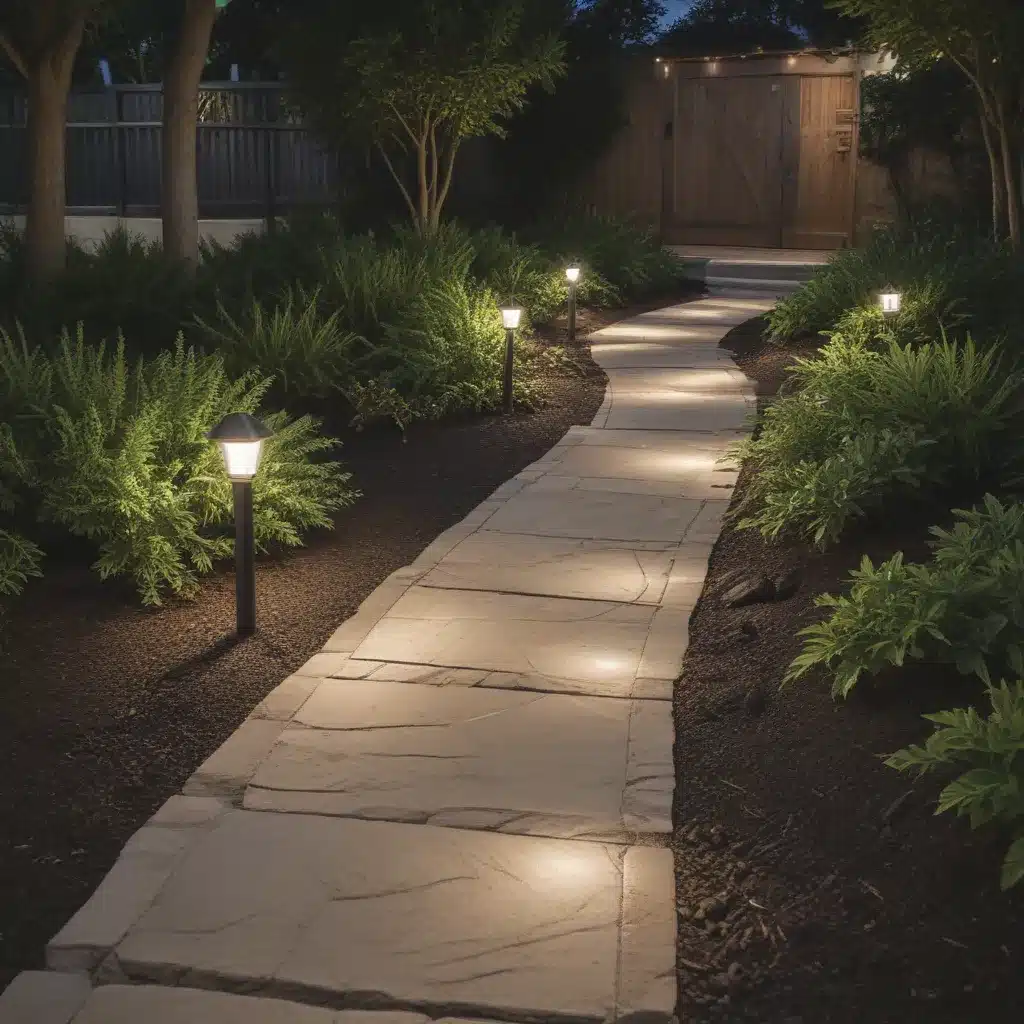 Integrate Path Lights into Hardscapes