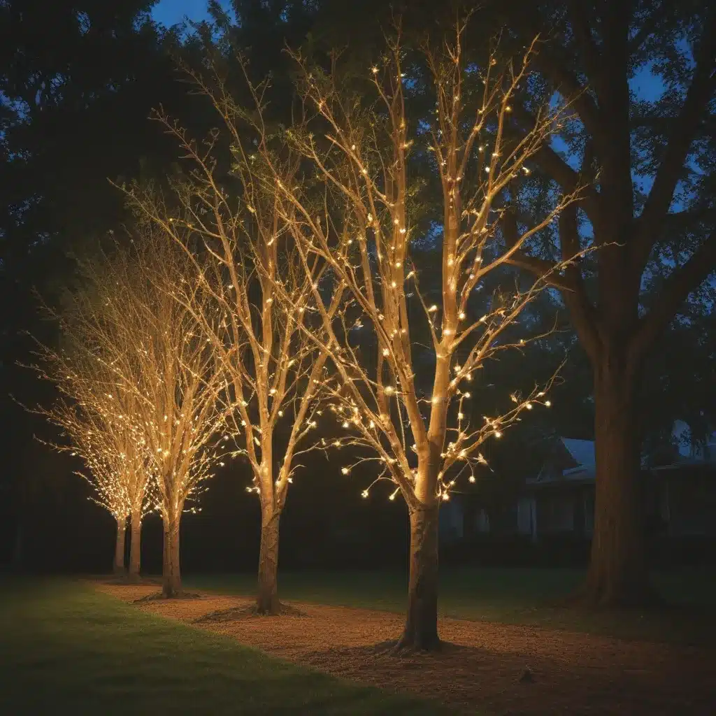 Light Up Trees from the Ground Up