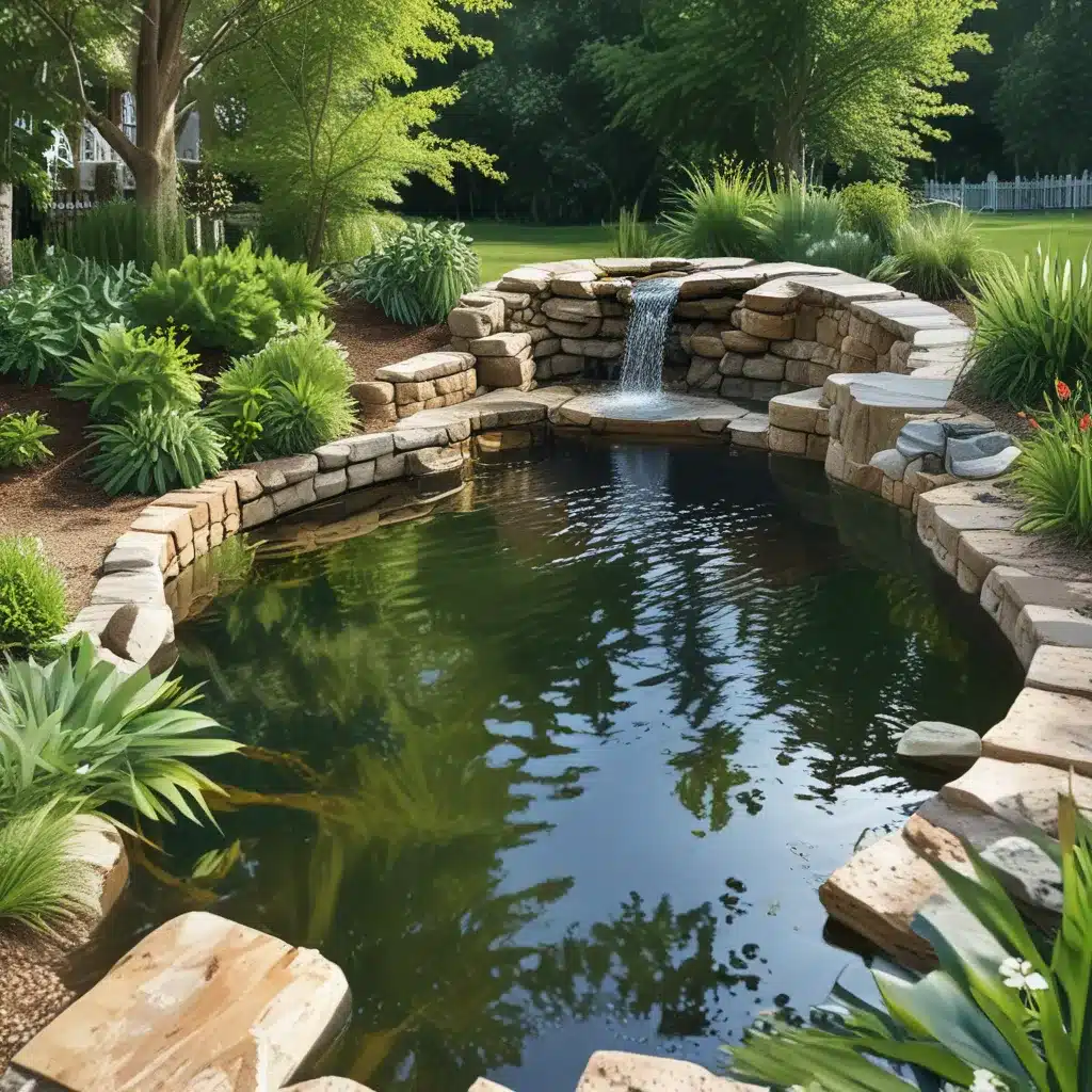 Make A Splash By Adding A Backyard Pond