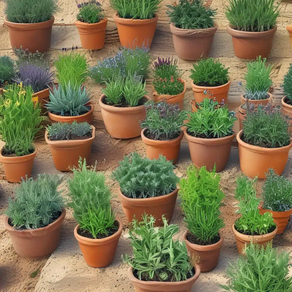 Mediterranean Herbs for Pots and Garden Beds