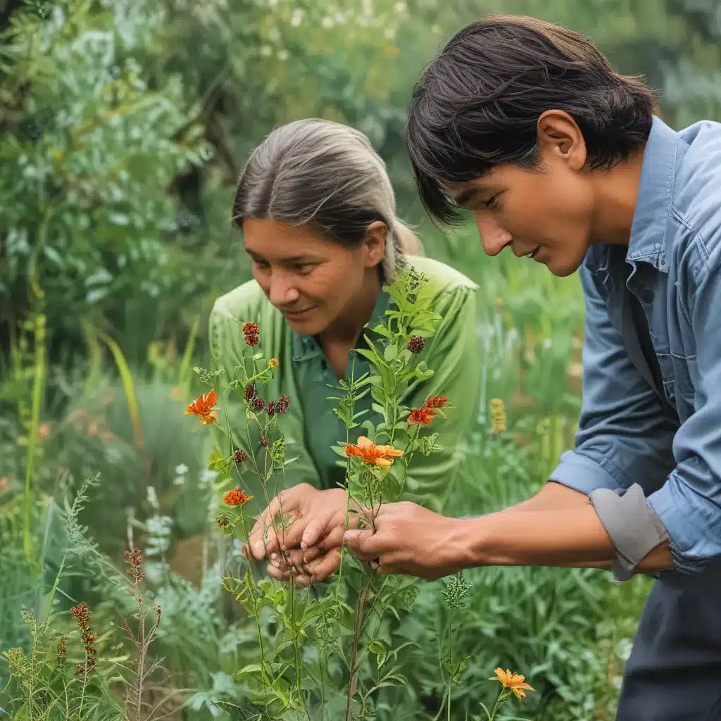 Mixing Native Plants with Food Crops