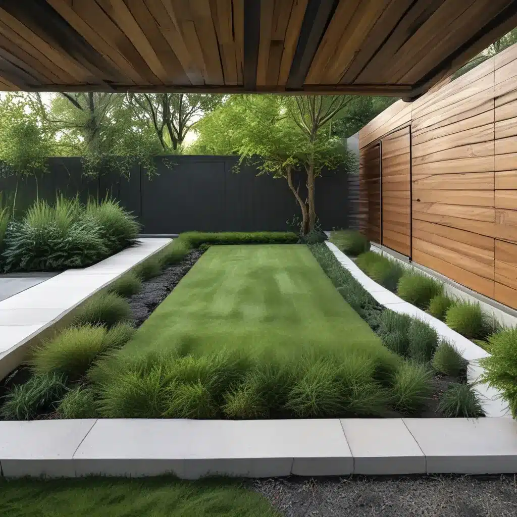 Modern Landscape Design Ideas for Clean Lines