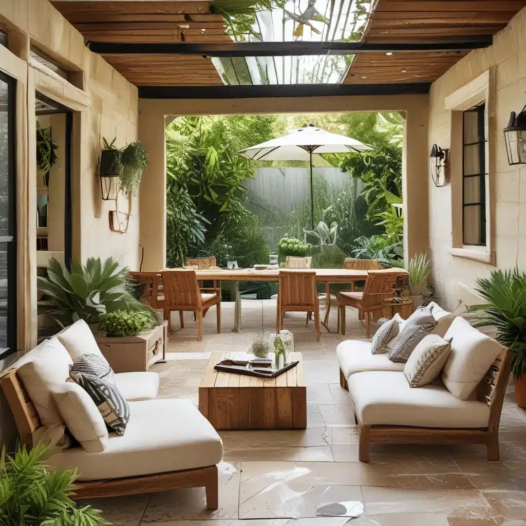 Patio Paradise: Alfresco Dining Areas and Lounge Spaces