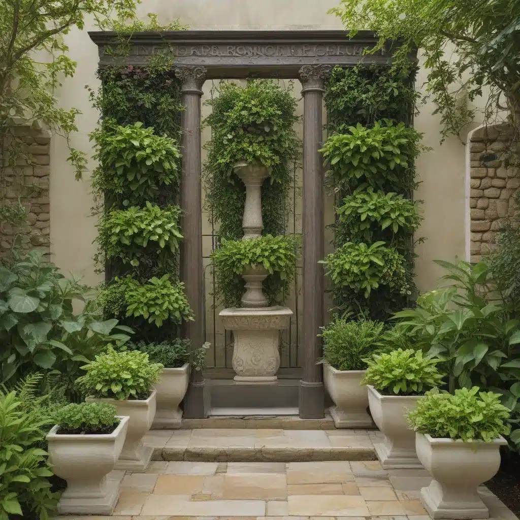 Pillars, Columns and Obelisks: Vertical Garden Accents