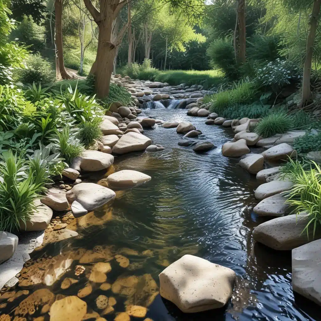 Relax by Your Very Own Backyard Stream