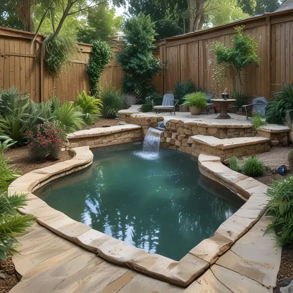 Relaxing Respite: Private Backyard Sanctuaries with Water Features