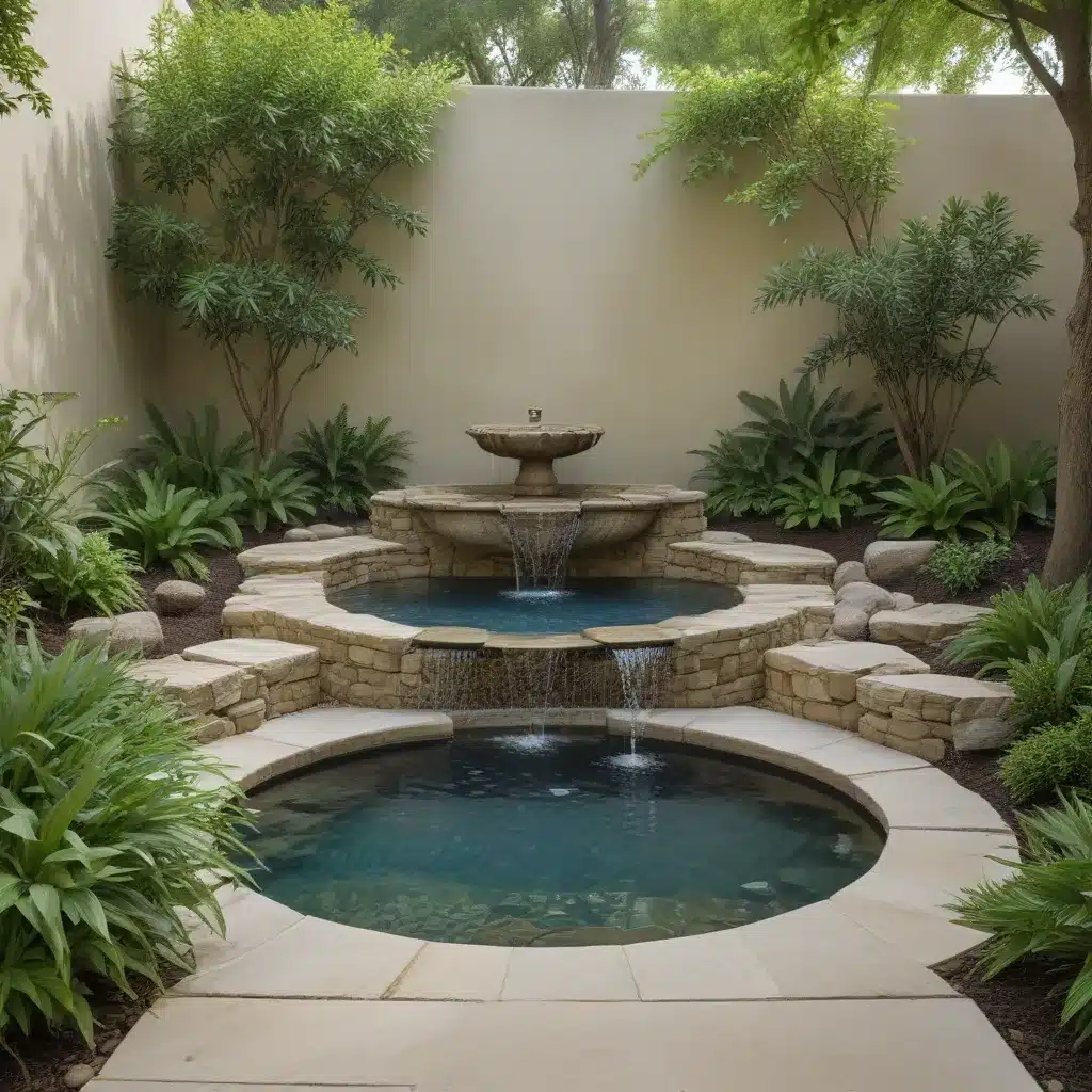 Serene Spaces With Water Features And Fountains