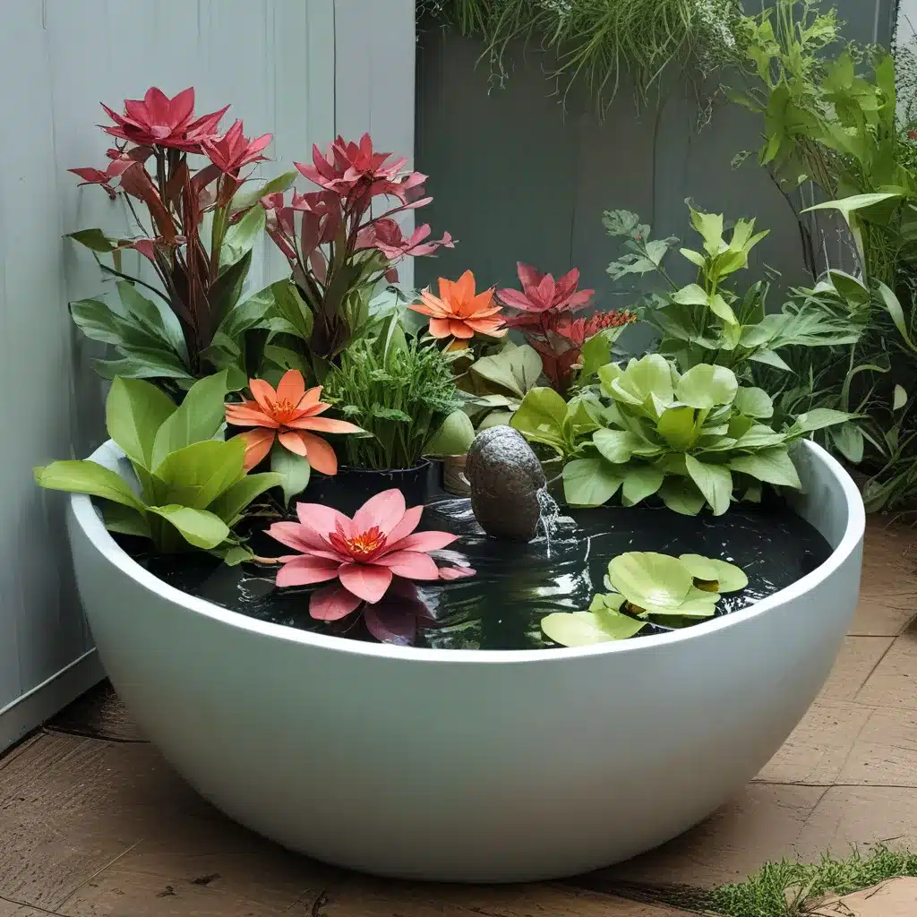 Small Space, Big WOW with Container Water Gardens