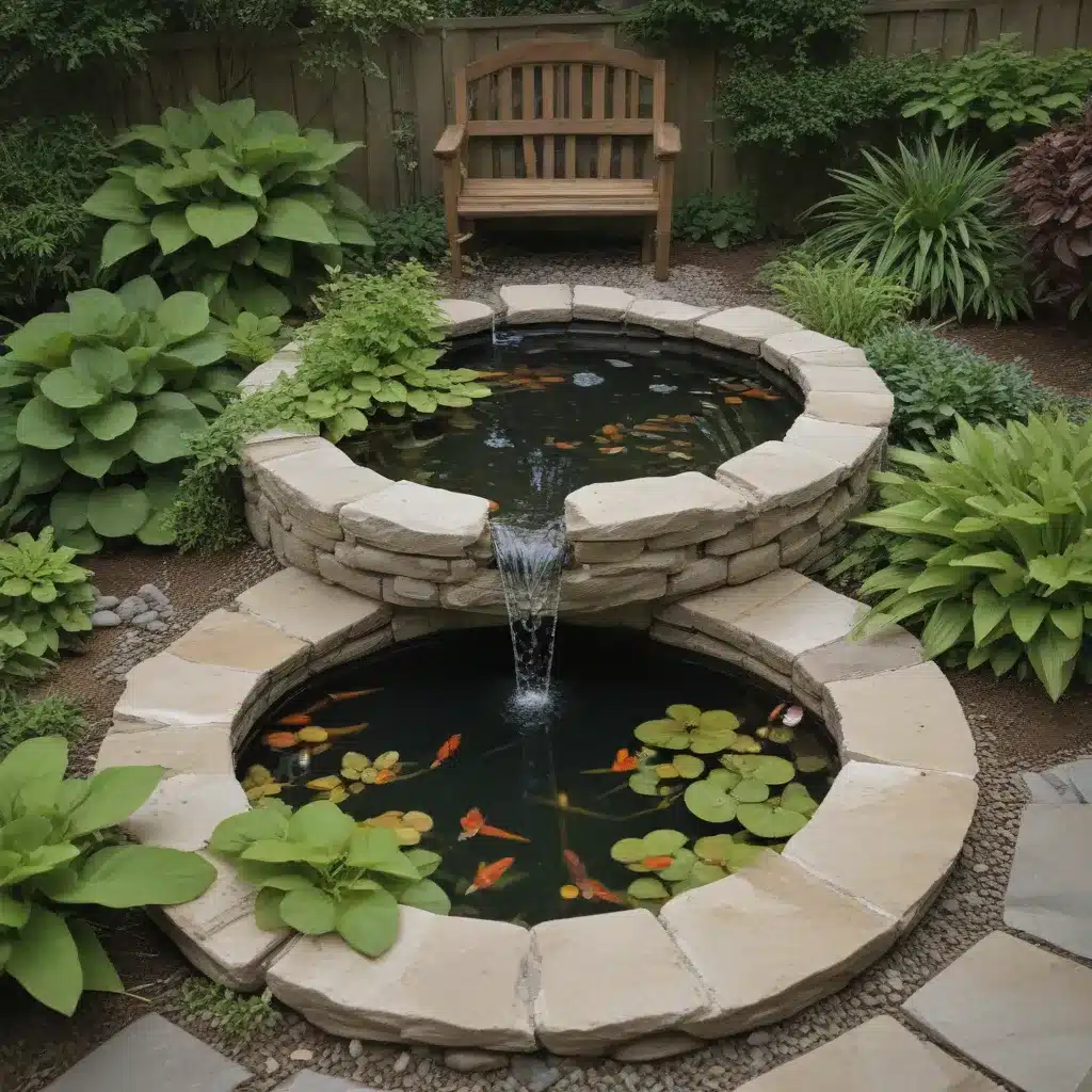 Small Space? Mini Ponds and Fountains Pack a Punch