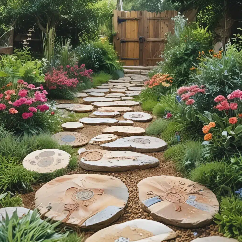 Stylish Stepping Stones: Whimsical Garden Paths