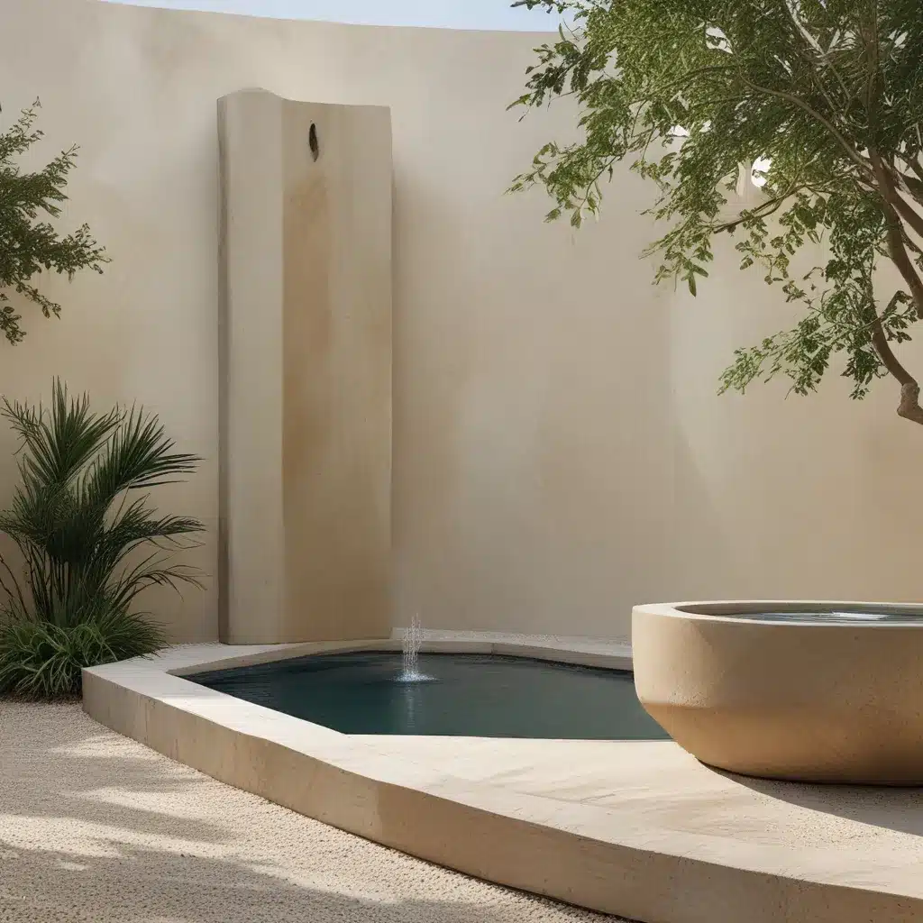 Subtle Beauty: The Elegance of Minimalist Fountains