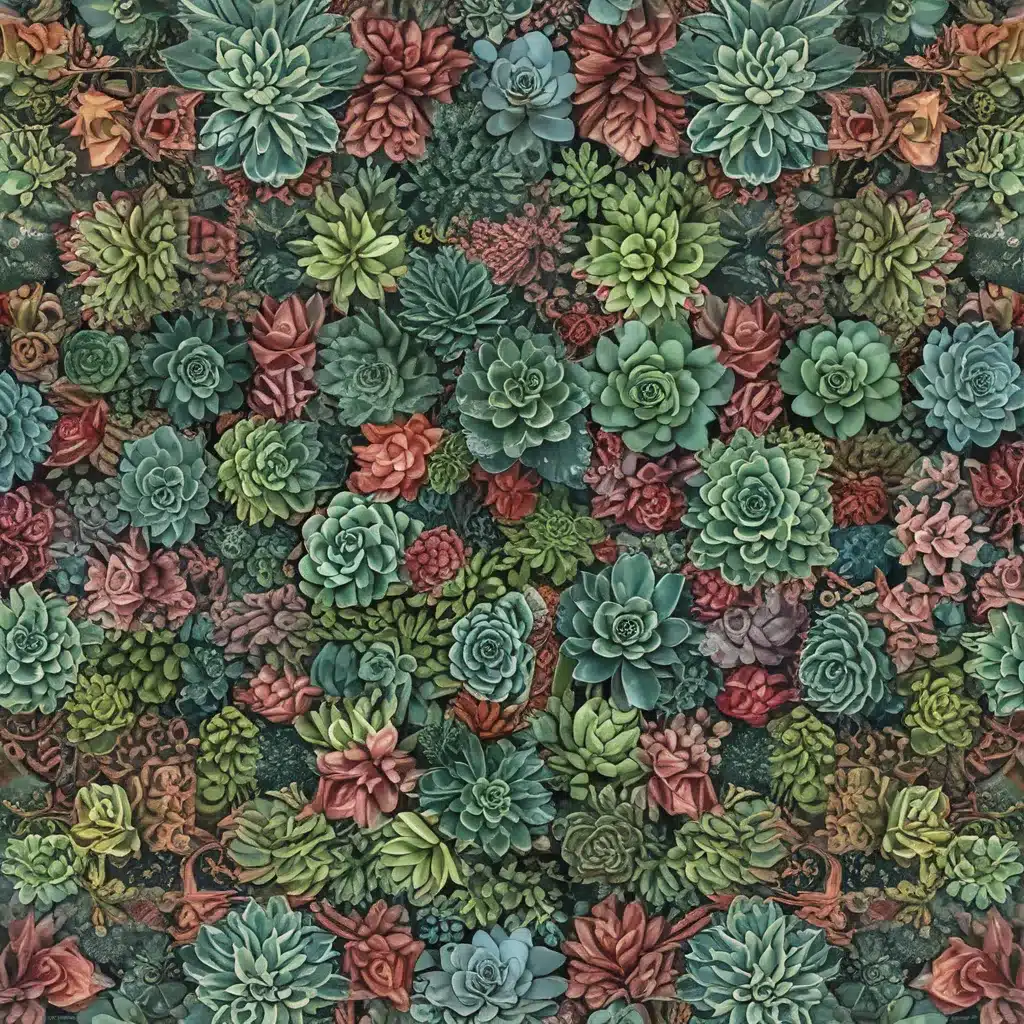 Succulent Symmetry: Geometric Garden Designs