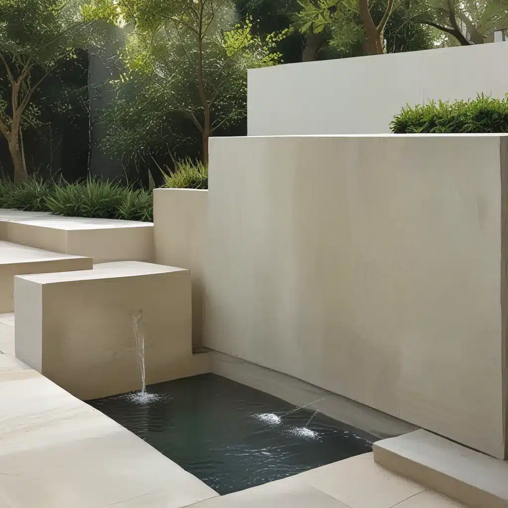 Understated Elegance: Minimalist Water Features