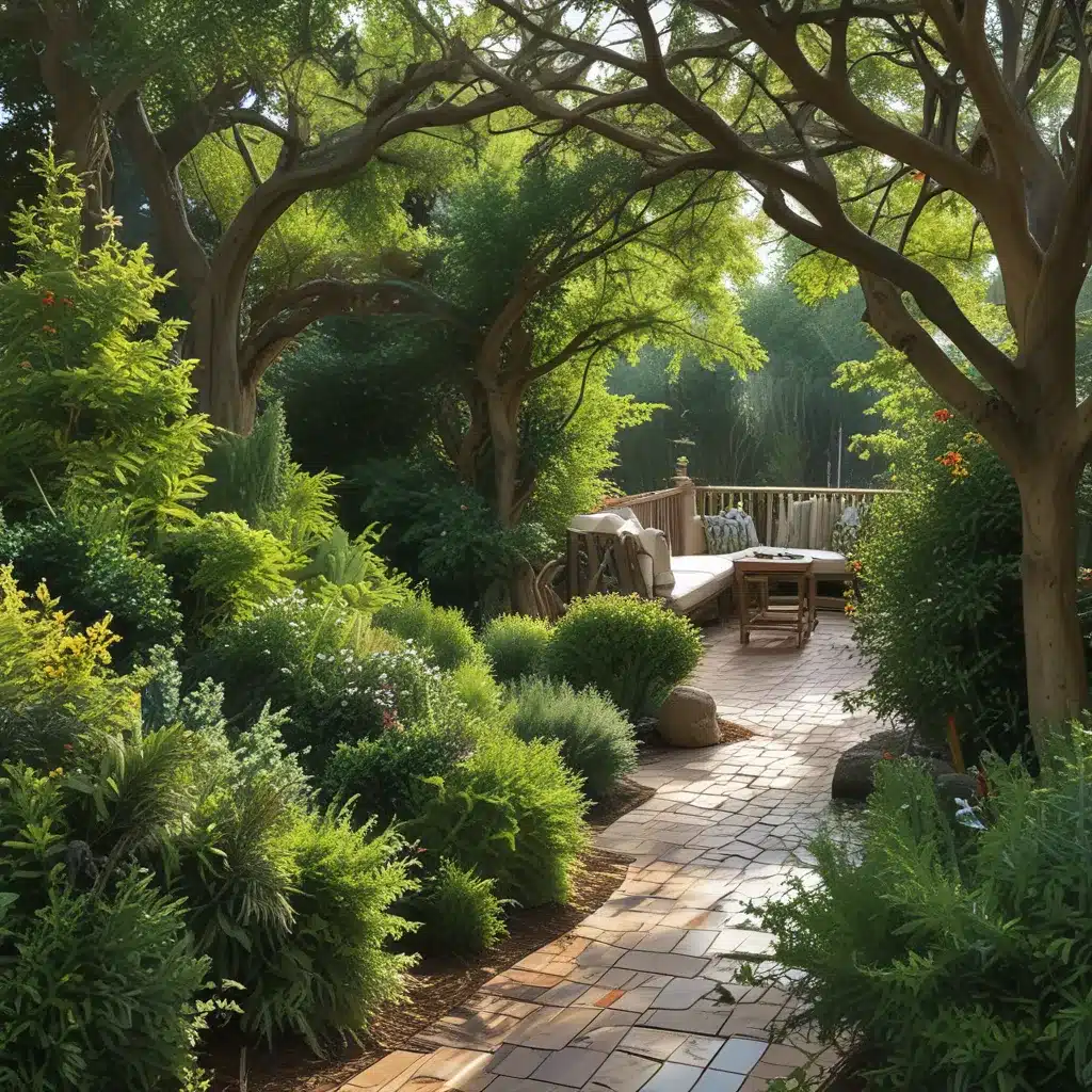 Using Trees, Bushes, and Shrubs to Create Outdoor Rooms