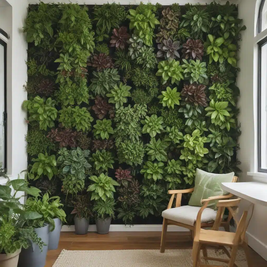 Vertical Gardens Maximize Limited Space