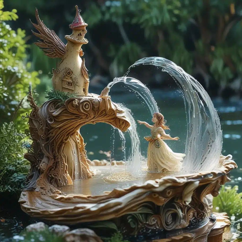 Whimsical Charm: Fairytale Water Sculptures and Features